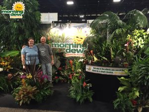 TPIE Morning Dew Tropical Plants Booth